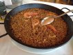Arròs rossejat amb espardenyes (Reis mit Seegurken und Garnelen)